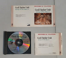 Cecil Taylor Unit - Spring Of Two Blue J's CD - USED